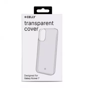 Cover Celly Galaxy Xcover 7 Transparent Monochromatic