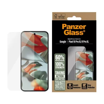 PanzerGlass Bildschirm-/Rückseitenschutz für Google Pixel 10 Pro XL / 9 Pro XL, transparent, 1 Stück (PG92324)