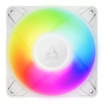 ARCTIC Freezer P12 Pro A-RGB (Weiß) - 3er-Pack 120 mm A-RGB PWM Lüfter mit Kabel-Splitter