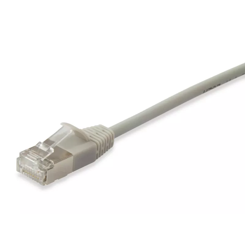 Equip Cat.6A F/FTP schlank Patchkabel, 7,5 m, Beige