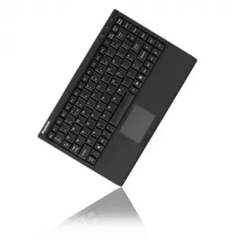 KeySonic ACK-540U+ (UK) Tastatur Büro USB QWERTY UK Englisch Schwarz