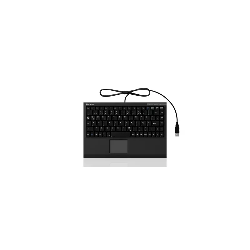 KeySonic ACK-540U+ (UK) Tastatur Büro USB QWERTY UK Englisch Schwarz