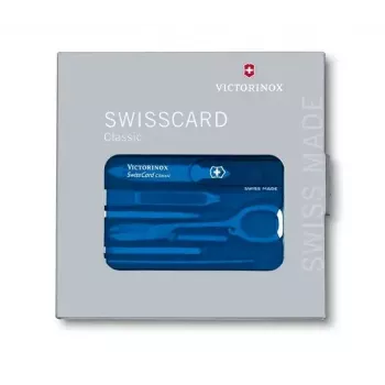 SwissCard Classic Victorinox Blau