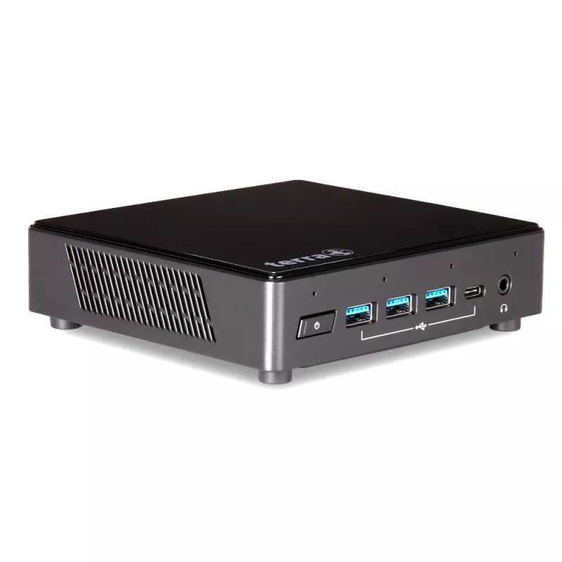 TERRA PC-Micro 3100 Silent Greenline Intel® Celeron® N5100 8 GB DDR4-SDRAM 240 GB SSD Windows 11 Pro Micro PC Schwarz