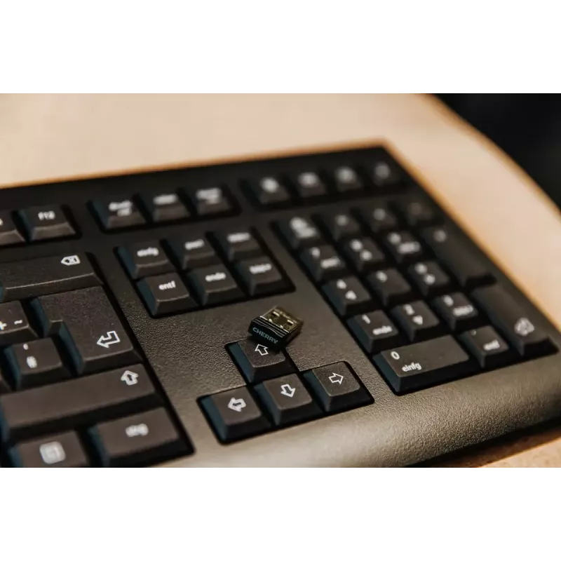 CHERRY KW 3000 Tastatur Universal RF Wireless QWERTY US International Schwarz