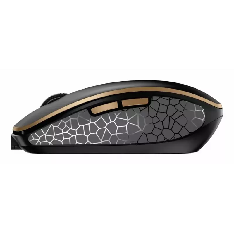 Cherry DW 9100 Slim kabelloses Tastatur- und Maus-Set, italienisches Layout, Schwarz/Bronze