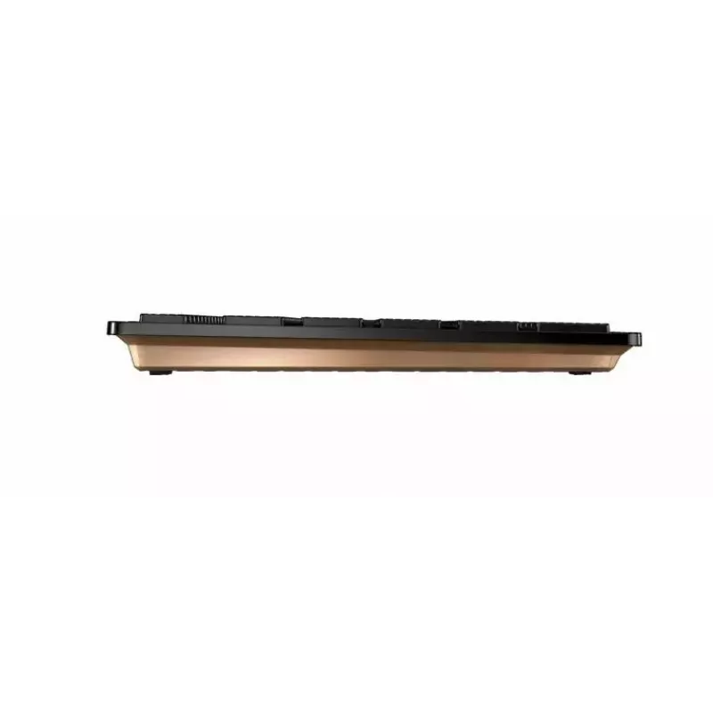 Cherry DW 9100 Slim kabelloses Tastatur- und Maus-Set, italienisches Layout, Schwarz/Bronze