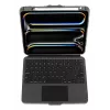 Targus VersaVu Spanische Bluetooth-Tastatur-Trackpad-Hülle für iPad 13 Zoll, Schwarz