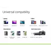 Conceptronic 2-Port 20W GaN USB PD Ladegerät, USB-C x 1, USB-A x 1 ALTHEA15W