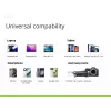 Conceptronic 2-Port 20W GaN USB PD Ladegerät, USB-C x 1, USB-A x 1, QC 3.0, PPS