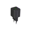 Conceptronic 2-Port 33W GaN USB PD Ladegerät mit 3-in-1 Ladekabel, USB-C x 1, USB-A x 1, QC 3.0, PPS