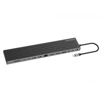 Dockingstation Conceptronic DONN32B 14-in-1 USB 3.2 Gen 1 HDMI DP