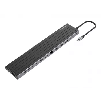 Dockingstation Conceptronic DONN32B 14-in-1 USB 3.2 Gen 1 HDMI DP