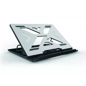 Conceptronic THANA ERGO S, Laptop-Kühlständer Laptop-Ständer Grau 39,6 cm (15,6 Zoll)