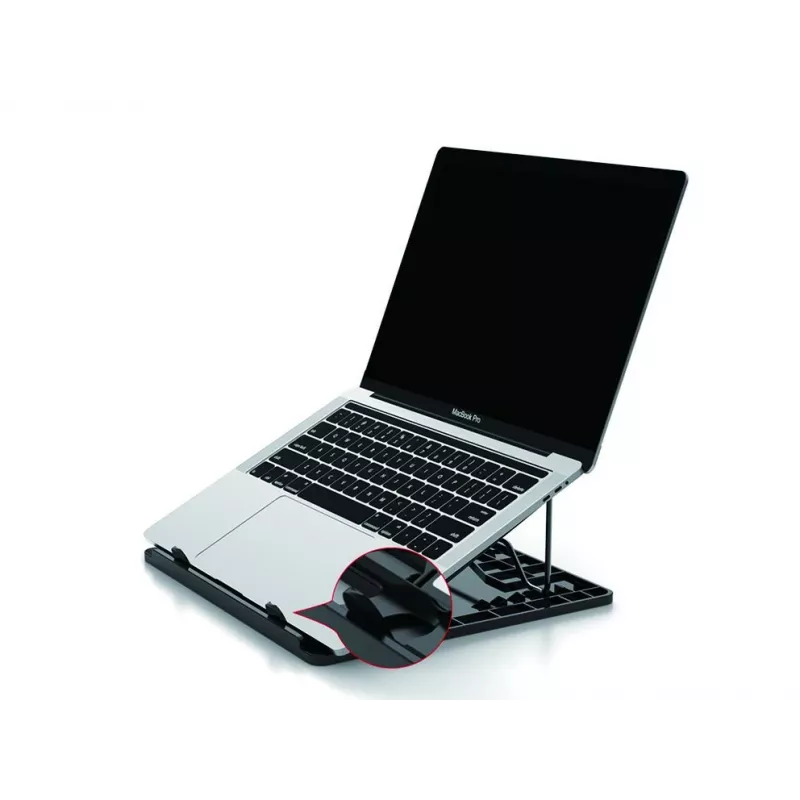 Conceptronic THANA ERGO S, Laptop-Kühlständer Laptop-Ständer Grau 39,6 cm (15,6 Zoll)