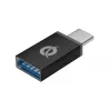 Conceptronic 4-Port USB 3.0 Aluminium Hub mit USB-C zu USB-A Adapter