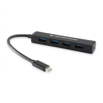 Conceptronic USB 3.1 Type-C auf 4-Port USB 3.0 Hub