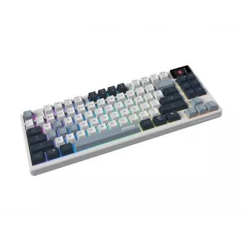 MSI Forge GK600 TKL Wireless Sky Gaming-Tastatur, DE (QWERTZ) Layout
