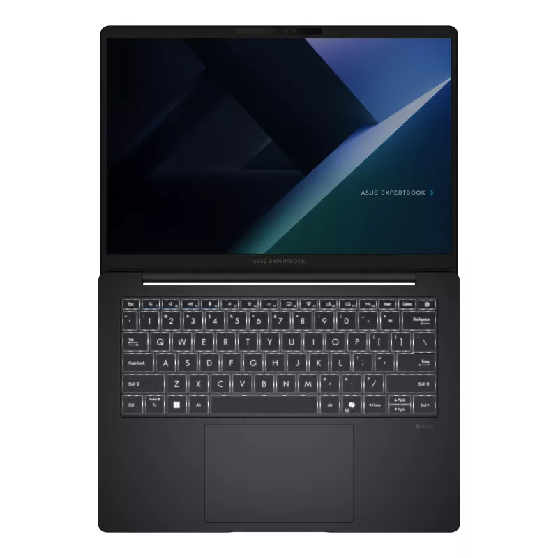 ASUS ExpertBook B3 B3405CCA-LY1072X Business-Laptop, Intel Core Ultra 5 125H, 14 Zoll WUXGA, 16GB DDR5, 512GB SSD, Windows 11 Pro, deutsche QWERTZ-Tastatur