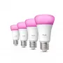 Philips Hue White and Color Ambiance A60 E27 Smarte Lampe, 810 lm, 4er-Pack