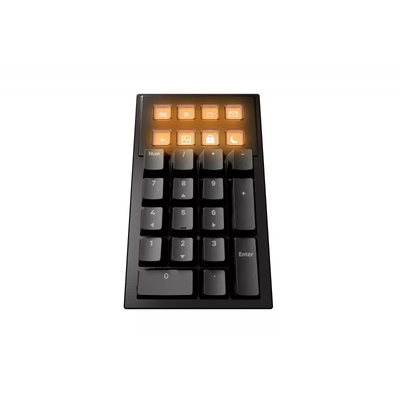 be quiet! Dark Mount Silent Linear DE ISO Tastatur Gaming USB QWERTZ Deutsch Schwarz
