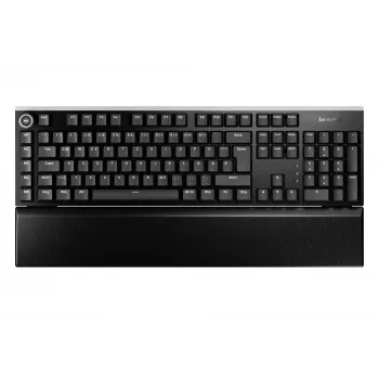 be quiet! Light Mount Silent Linear DE ISO Tastatur Gaming USB QWERTZ Deutsch Schwarz