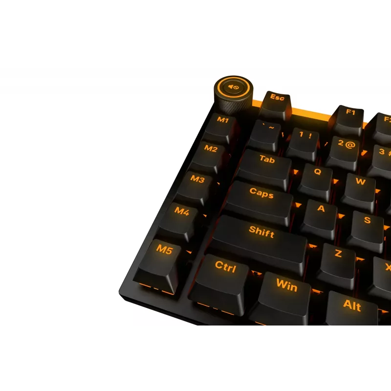 be quiet! Light Mount Silent Linear DE ISO Tastatur Gaming USB QWERTZ Deutsch Schwarz