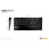 be quiet! Light Mount Silent Linear DE ISO Tastatur Gaming USB QWERTZ Deutsch Schwarz