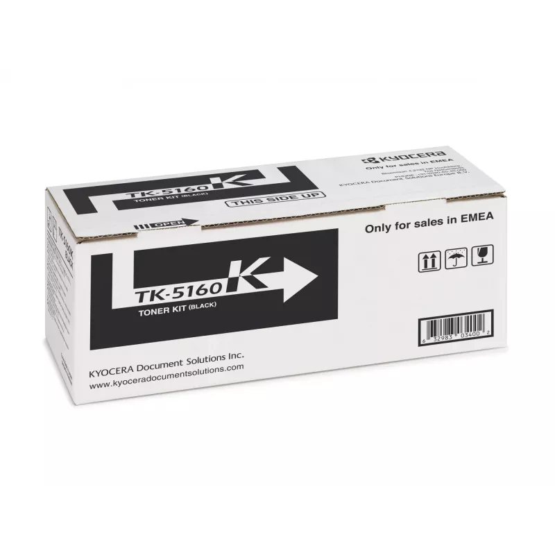 Kyocera TK-5160K Toner, Schwarz, 16000 Seiten (1T02NT0NL0)