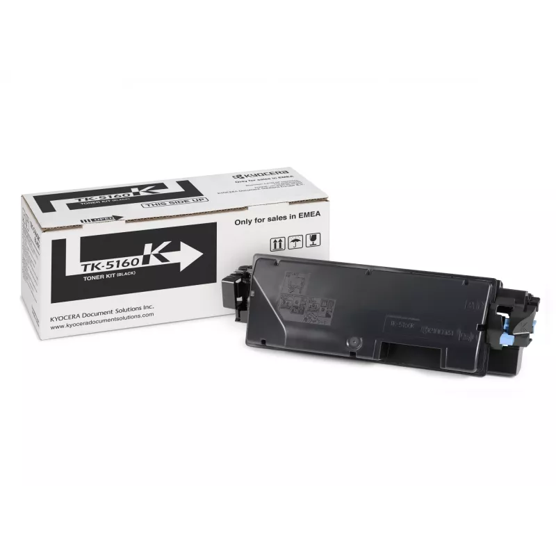 Kyocera TK-5160K Toner, Schwarz, 16000 Seiten (1T02NT0NL0)