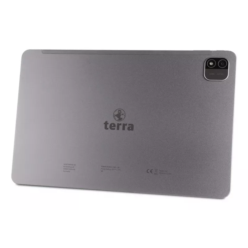 TERRA PAD 1201 4G Mediatek LTE 256 GB 32 cm (12.6 Zoll) 8 GB Wi-Fi 5 (802.11ac) Android 14 Anthrazit