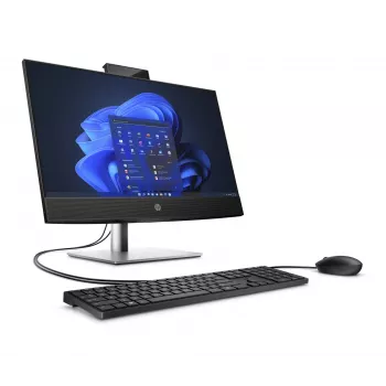 HP ProOne 440 G9 Intel® Core™ i3 i3-13100T 60,5 cm (23,8 Zoll) 1920 x 1080 Pixel All-in-One-PC 16 GB DDR4-SDRAM 512 GB SSD Windows 11 Pro Wi-Fi 6E (802.11ax) Schwarz, Silber
