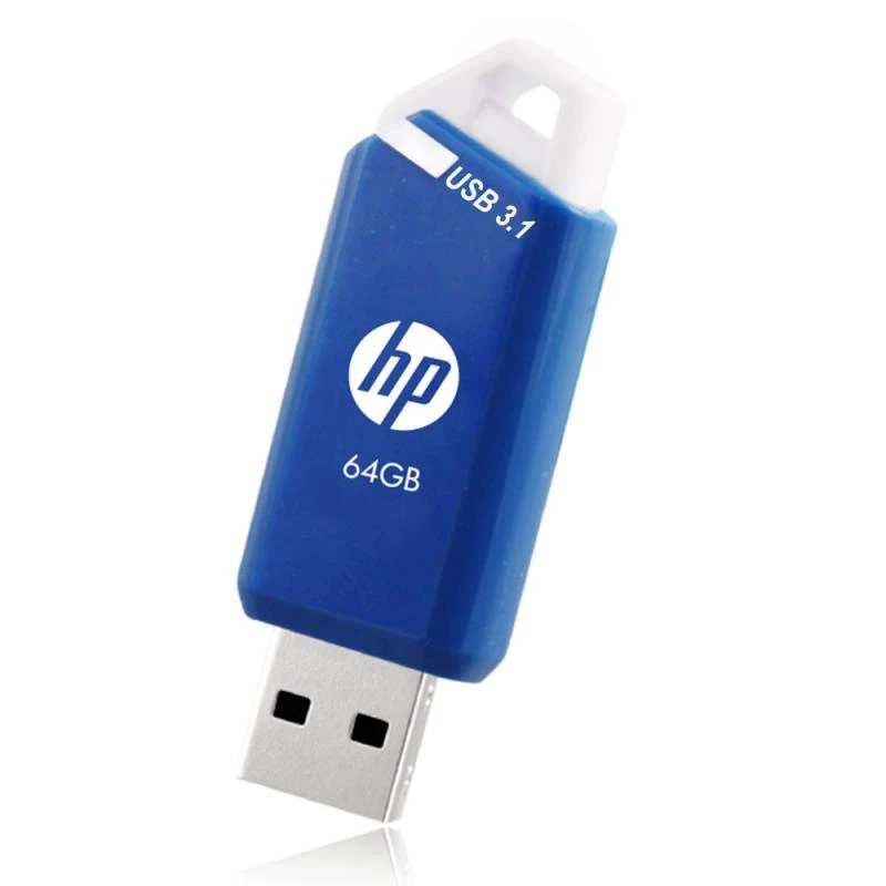 HP x755w Dreierpack USB-Stick 64 GB USB Typ-A 3.2 Gen 1 (3.1 Gen 1) Blau, Weiß