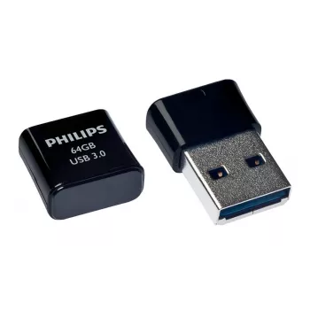 Philips Pico Edition 3.0 USB-Stick 64 GB USB Typ-A 3.2 Gen 1 (3.1 Gen 1) Schwarz