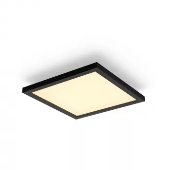 Intelligente Deckenleuchte Philips Hue White Ambience Aurelle Square Panel Bluetooth Schwarz