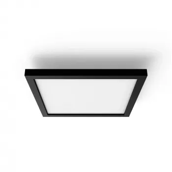 Intelligente Deckenleuchte Philips Hue White Ambience Aurelle Square Panel Bluetooth Schwarz