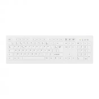 Contour Design Active Key Contour ClassicClean Medizinische Tastatur Abnehmbare Abdeckung Full-Size Kabellos Weiß C8100