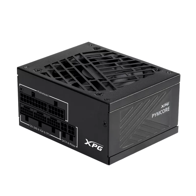 XPG PYMCORE 850W SFX GOLD Netzteil, 850 W, 100 - 240 V, 50/60 Hz, 10 A, 20 A, 70,8 A