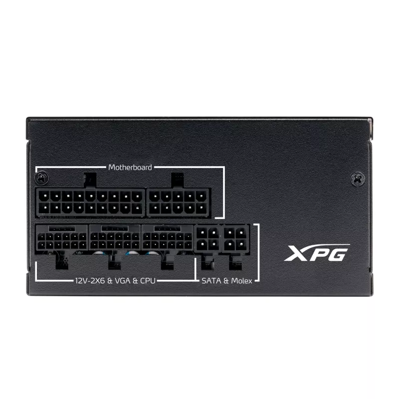 XPG PYMCORE 850W SFX GOLD Netzteil, 850 W, 100 - 240 V, 50/60 Hz, 10 A, 20 A, 70,8 A