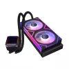 ADATA XPG Levante II 240 AIO Flüssigkeits-CPU-Kühler, 240 mm, 2 x 120-mm-ARGB-Lüfter, Schwarz