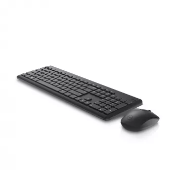 Tastatur- und Maus-Set Dell KM3322W — kabellos RF, Full-Size Deutsch QWERTZ, schwarz