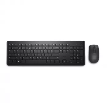 Tastatur- und Maus-Set Dell KM3322W — kabellos RF, Full-Size Deutsch QWERTZ, schwarz