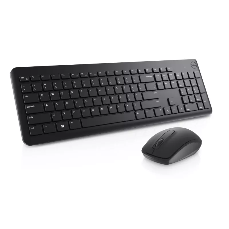 Tastatur- und Maus-Set Dell KM3322W — kabellos RF, Full-Size Deutsch QWERTZ, schwarz