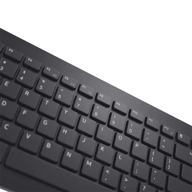 Tastatur- und Maus-Set Dell KM3322W — kabellos RF, Full-Size Deutsch QWERTZ, schwarz