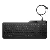 HP 400 Hintergrundbeleuchtete Kabelgebundene Tastatur Vollformat USB Schwarz
