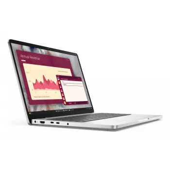 Laptop Dell Pro PC14250 14 Zoll Intel Core Ultra 5 235U, 16 GB RAM, 512 GB SSD, Intel Grafik, Windows 11 Pro, 1,36 kg