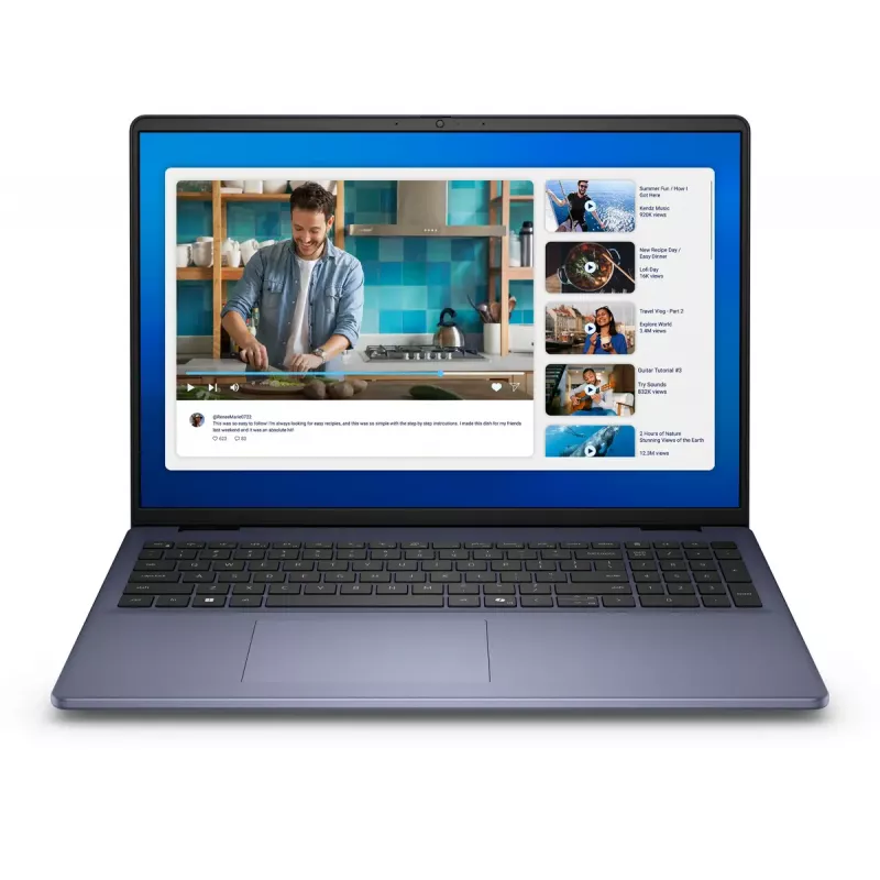 Laptop DELL DC16251 16 Zoll Intel Core 5 120U 16GB 512GB SSD Intel Graphics Ubuntu