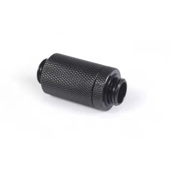 Alphacool ES D-Plug Steckverbindung, G1/4 Außengewinde zu G1/4 Außengewinde, Schwarz
