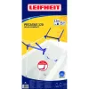 Leifheit Pegasus 120 Solid Compact 81720 klappbarer Standwäschetrockner, 12 m Trockenlänge, 76 x 149 x 43 cm, Blau/Weiß