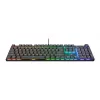 Trust GXT 866 Torix 24910 mechanische Gaming-Tastatur, kabelgebunden USB, beleuchtet, QWERTY US International, Schwarz
